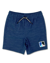 Load image into Gallery viewer, Feather 4 Arrow- Seafarer Hybrid Short (Navy, 6m-24m)