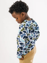 Load image into Gallery viewer, RuggedButts- Fish Camo Catch Performance Hooded Shirt (2T-6)