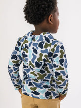 Load image into Gallery viewer, RuggedButts- Fish Camo Catch Performance Hooded Shirt (2T-6)