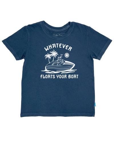 Feather 4 Arrow- Floats Your Boat Vintage Tee (8-14)
