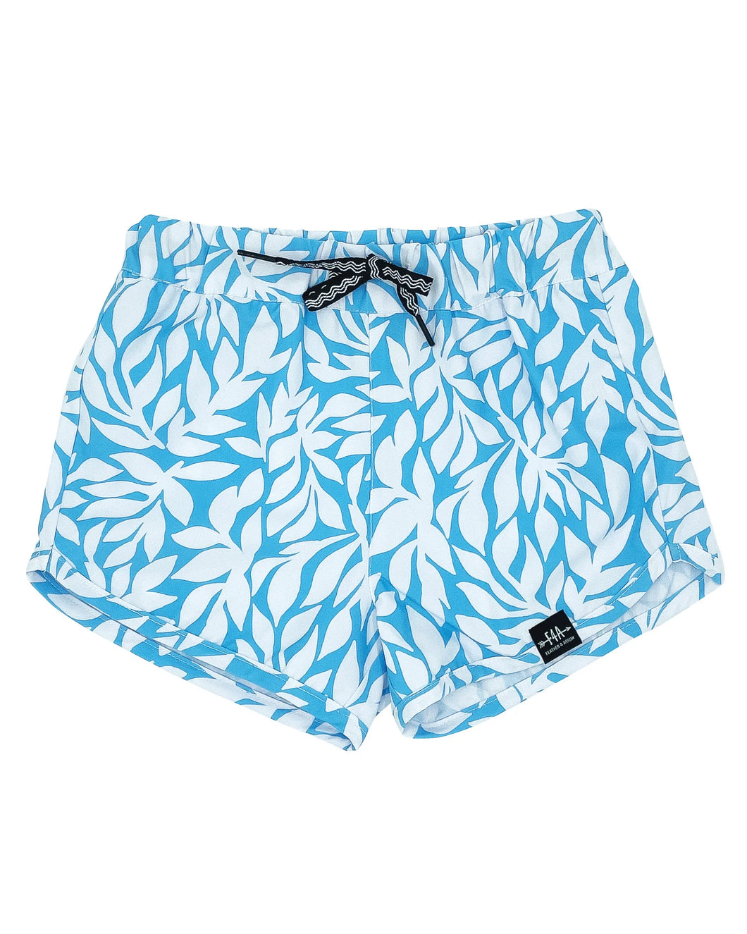 Feather 4 Arrow- High Tide Surf Short- Blue Grotto (8-14)