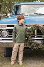 Load image into Gallery viewer, Saltwater Boys- Pierce Pullover- Green (2-16)