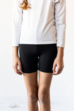Load image into Gallery viewer, Black Twirl Shorts
