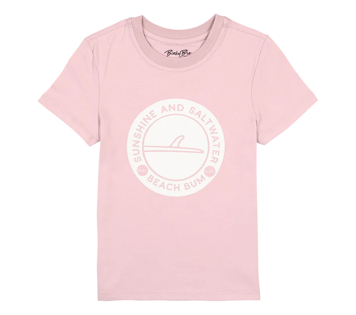 Binky Bros- Saltwater T-Shirt (Pink, 2-6y)