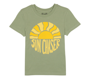 Binky Bro- "Sun Chaser" Shirt (Green, 2-6T)