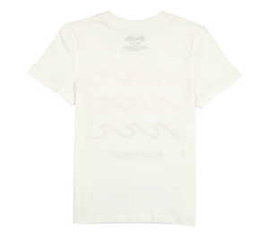 Binky Bros- Wavy T-Shirt (White, 2-6y)