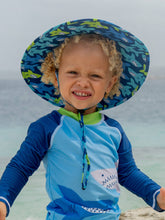 Load image into Gallery viewer, Flap Happy - UPF50+ Kai Adventure Hat for Boys and Girls: Manatee Lagoon (Small, Medium)