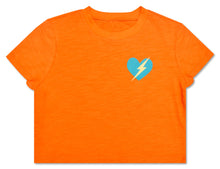 Load image into Gallery viewer, Iscream - LIGHTNING HEART BOXY TEE SHIRT (X-SMALL (4-5))