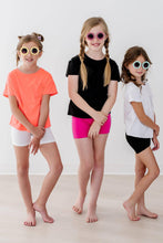 Load image into Gallery viewer, White Twirl Shorts