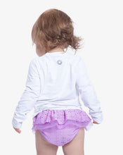 Load image into Gallery viewer, Bloq UV- Crew Neck Top (White, 0-24m)