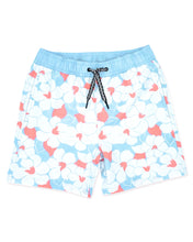 Load image into Gallery viewer, Feather 4 Arrow- Retro Tropical Boardshorts (Crystal Blue 2-6y)