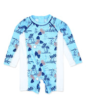 Load image into Gallery viewer, Feather 4 Arrow- Shorebreak Crystal Blue Surf Suit (6m-24m)