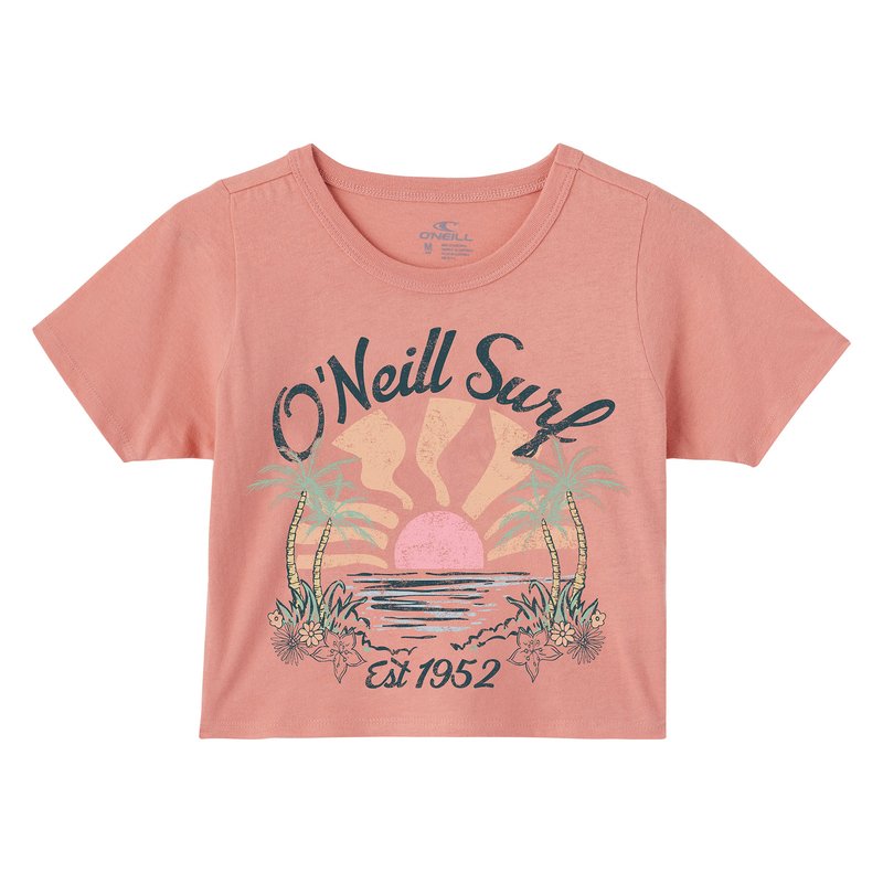 O’Neil Girls- Beach Dreams Crop Tee