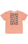 Feather 4 Arrow- Good Vibes Vintage Tee (Papaya, Infant)