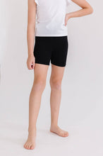 Load image into Gallery viewer, Black Twirl Shorts