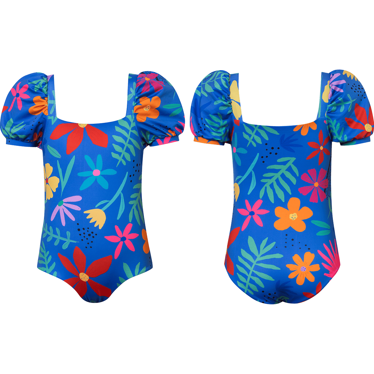 Pepita & Me- Floral One Piece Swimsuit (Royal Blue, 8-14) – Coastal ...