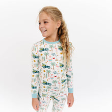 Load image into Gallery viewer, Emerson &amp; Friends - Coastal Christmas Holiday Bamboo Kids Pajamas Sleep Set (2t-14/16)