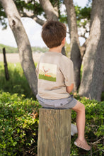 Load image into Gallery viewer, Saltwater Boys - Deer Boys Graphic Tee SS Taupe (2T-10/12)