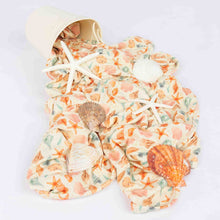 Load image into Gallery viewer, Emerson &amp; Friends - Sandy Seashells Luxury Bamboo Swaddle Blanket