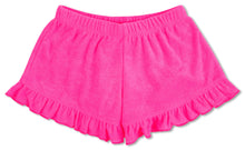 Load image into Gallery viewer, Iscream - HOT PINK TERRY RUFFLE SHORTS (MEDIUM (10-12))