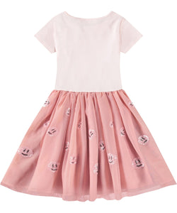 Molo- Cyrusila Tutu Dress (Pink Smiles, 2-8)