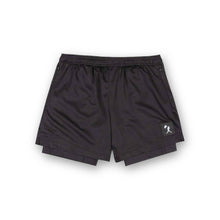 Load image into Gallery viewer, Baseballism - Diamond Air Liner Mesh Training Shorts (Black) - Youth (S,M)