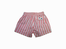 Load image into Gallery viewer, Bermies- Stripe Boardshorts (Pink/White, 8-14)