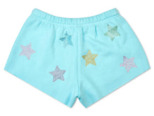 Load image into Gallery viewer, Sparkling Stars Sweat Shorts (Youth Medium (10-12))