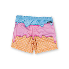 Load image into Gallery viewer, Baseballism - Flag Man Ice Cream Sundae Air Mesh Shorts - Youth (S,M,L)