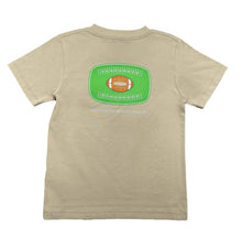 Load image into Gallery viewer, Saltwater Boys - Football Boys Graphic Tee SS Taupe (2t-6/8)