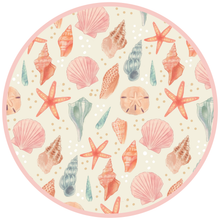 Load image into Gallery viewer, Emerson &amp; Friends - Sandy Seashells Luxury Bamboo Swaddle Blanket