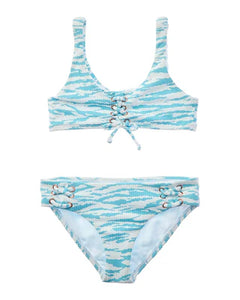 Raisins Girls- Newport Set (Blue, 7-16)