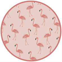 Load image into Gallery viewer, Emerson &amp; Friends - Fancy Flamingos Pink Bamboo Baby Pajamas Convertible Sleeper (3M-24M)