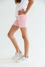 Load image into Gallery viewer, Bubblegum Pink Twirl Shorts