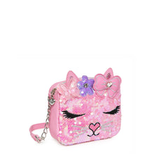 Load image into Gallery viewer, OMG Accessories - Miss Bella Kitty Sequins Crossbody Bag