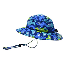 Load image into Gallery viewer, Flap Happy - UPF50+ Kai Adventure Hat for Boys and Girls: Manatee Lagoon (Small, Medium)