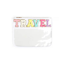 Load image into Gallery viewer, The Spotted Zebra- Clear Pouch Bag