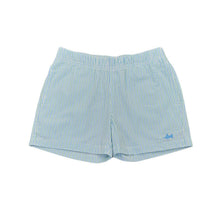 Load image into Gallery viewer, Saltwater Boys - Naples Short Coastal Seersucker (18M-6/8Y)