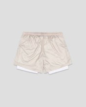 Load image into Gallery viewer, Baseballism - Diamond Air Liner Mesh Training Shorts (Cream) - Youth (S,M,L)
