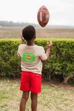 Load image into Gallery viewer, Saltwater Boys - Football Boys Graphic Tee SS Taupe (2t-6/8)