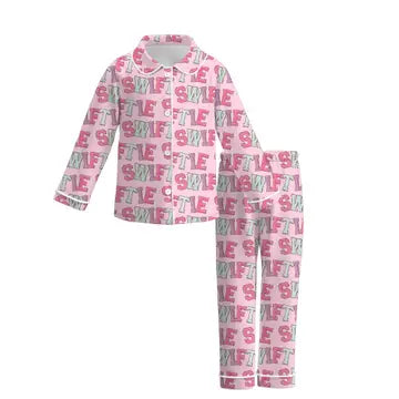 Little Trendy- Swiftie Pajamas Taylor Swift Kids Youth Pajamas