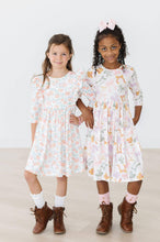 Load image into Gallery viewer, Mila &amp; Rose - Pretty Pumpkins Ruffle Twirl Dress (2-10)