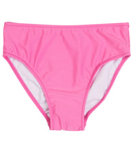 Load image into Gallery viewer, Flap Happy- UPF50 Ruffle Rashguard with Azalea Pink Bottoms (Fantasea, 12m-24m)