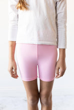 Load image into Gallery viewer, Bubblegum Pink Twirl Shorts