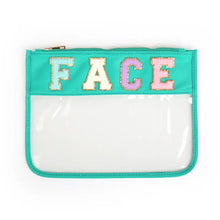 Load image into Gallery viewer, The Spotted Zebra- Clear Pouch Bag