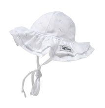 Load image into Gallery viewer, Baby UPF50+ Girls and Boys Double Ruffle Sun Hat