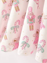 Load image into Gallery viewer, Rylee Faith Designs - Girls' Playful L/S Twirl Dress (2t-8/9)