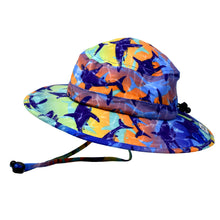Load image into Gallery viewer, Flap Happy - UPF50+ Kai Adventure Hat for Boys and Girls: Manatee Lagoon (Small, Medium)