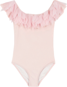 Stella Cove- Ruffle Swimsuit (Flamingo Pink, 6-14)