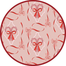 Load image into Gallery viewer, Emerson &amp; Friends - Candy Cane Coquette Bamboo Christmas Convertible Footie (NB-24M)